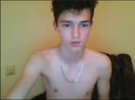 Sexy boy cum on web-cam 2